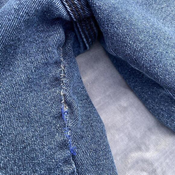 BC Clothing Mens Fleece Lined Medium Wash Blue Jeans Straight Leg 40x30 READ​​ - Picture 9 of 12